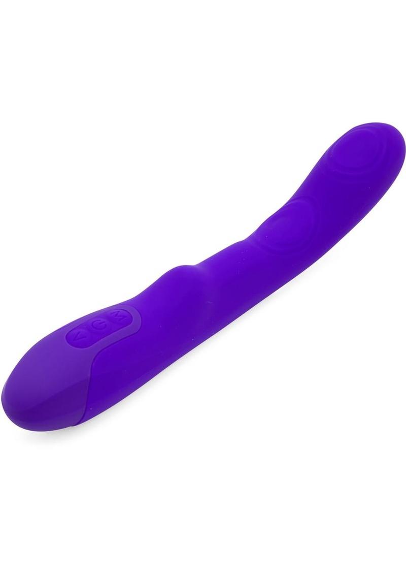 Nu Sensuelle Vivi Rechargeable Silicone Double Tapping Vibrator