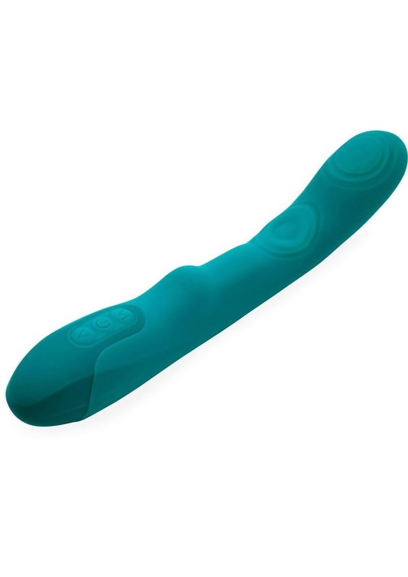 Nu Sensuelle Vivi Rechargeable Silicone Double Tapping Vibrator
