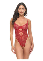Oh LA LA Cheri Mariah Teddy - Red - Medium