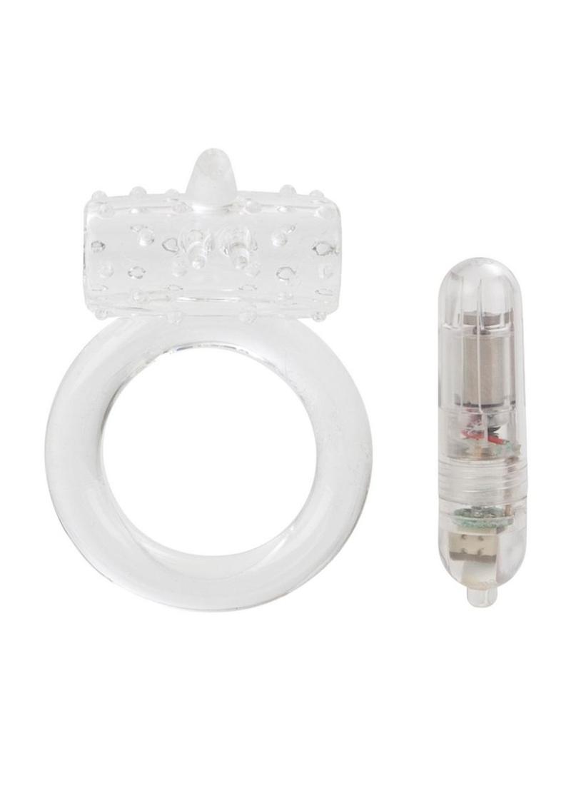 One Touch Flicker Vibrating Cock Ring With One Touch