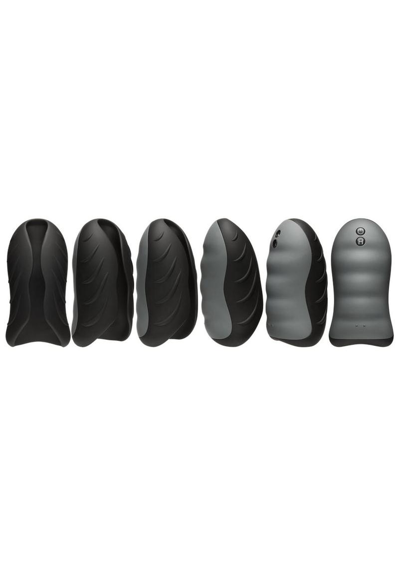 OptiMALE SecondSKYN Silicone Warming Vibrating Stroker