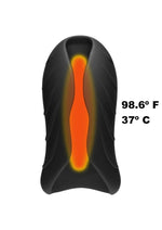 OptiMALE SecondSKYN Silicone Warming Vibrating Stroker