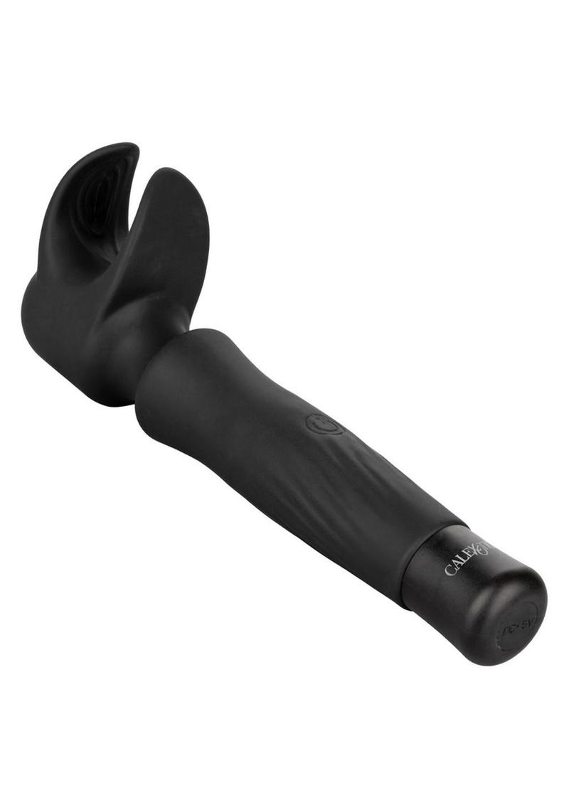 Optimum Power Masturwand Vibrating Stroker Rechargeable Black