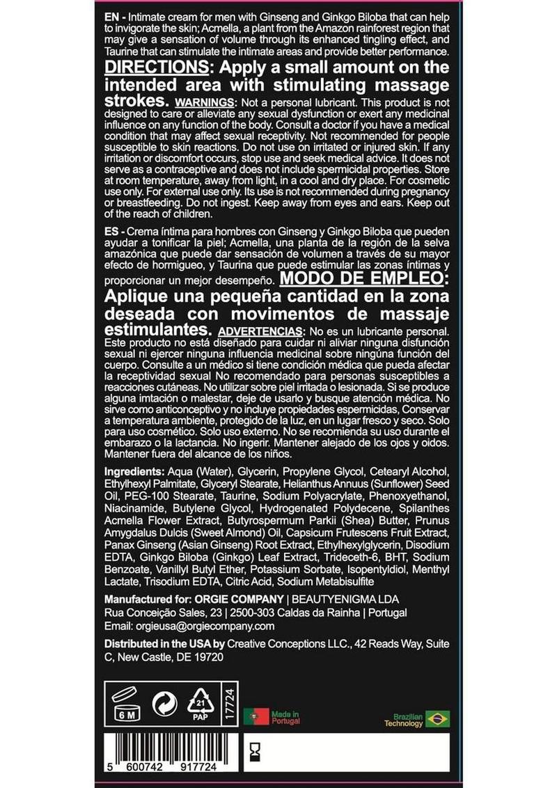 Orgie Touro XXXL Power Cream For Him