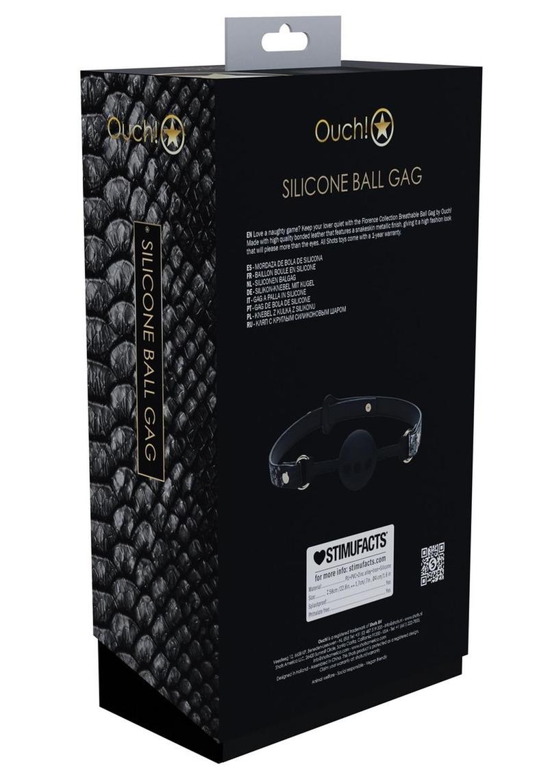 Ouch! Florence Silicone Ball Gag