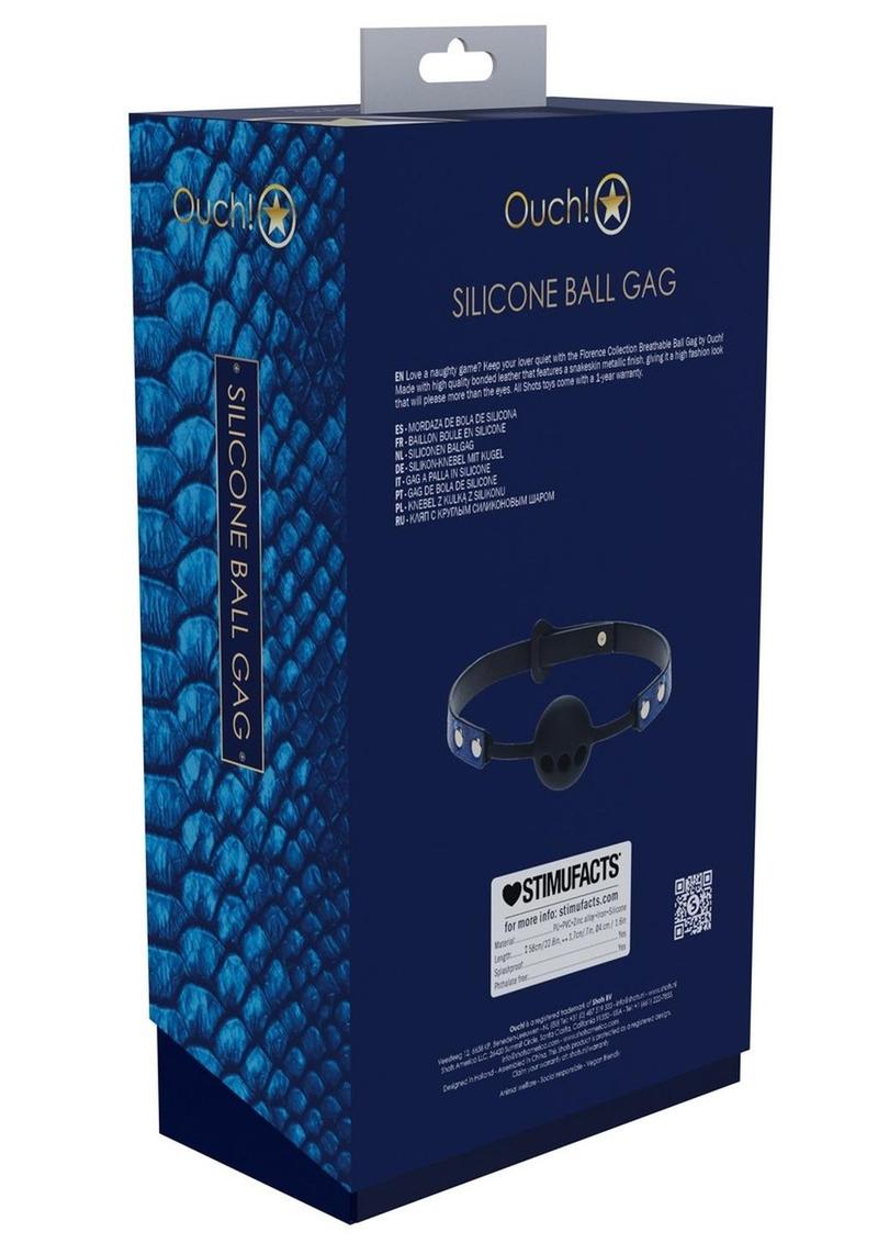 Ouch! Florence Silicone Ball Gag