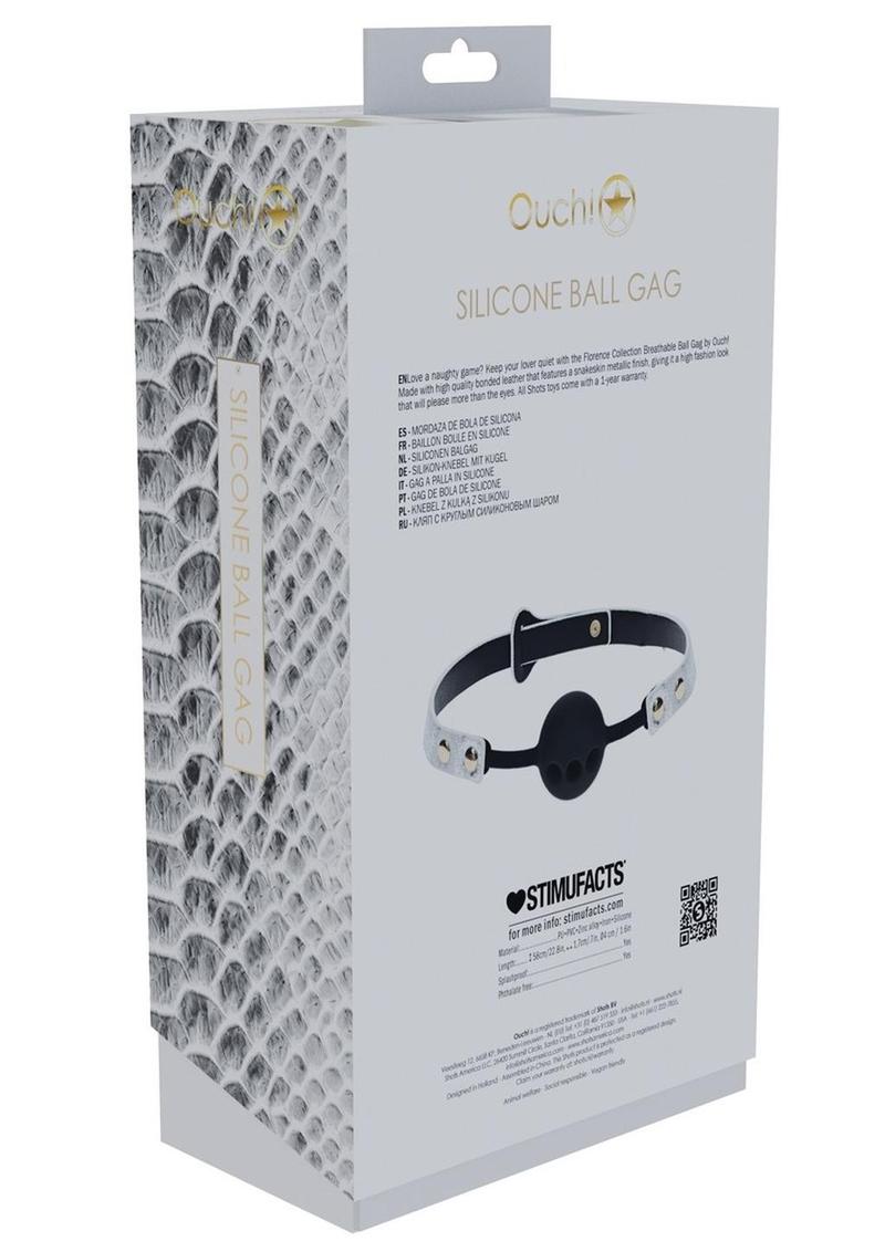 Ouch! Florence Silicone Ball Gag