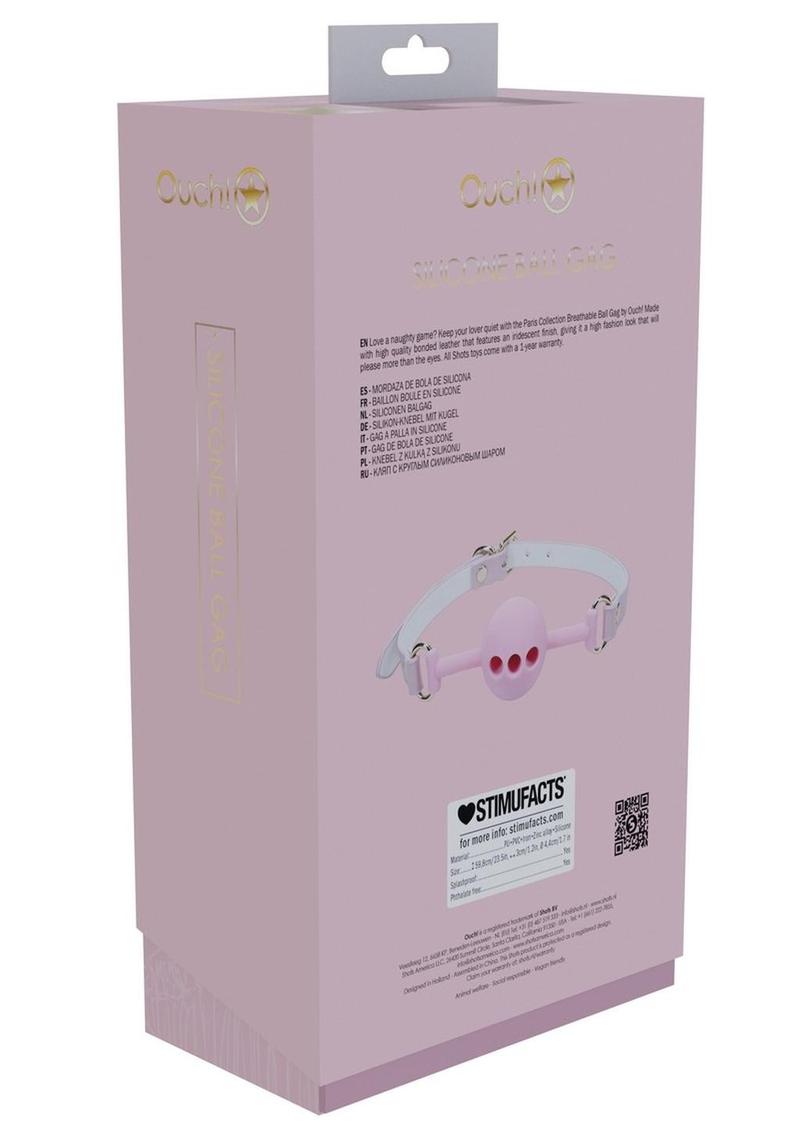 Ouch! Paris Silicone Ball Gag