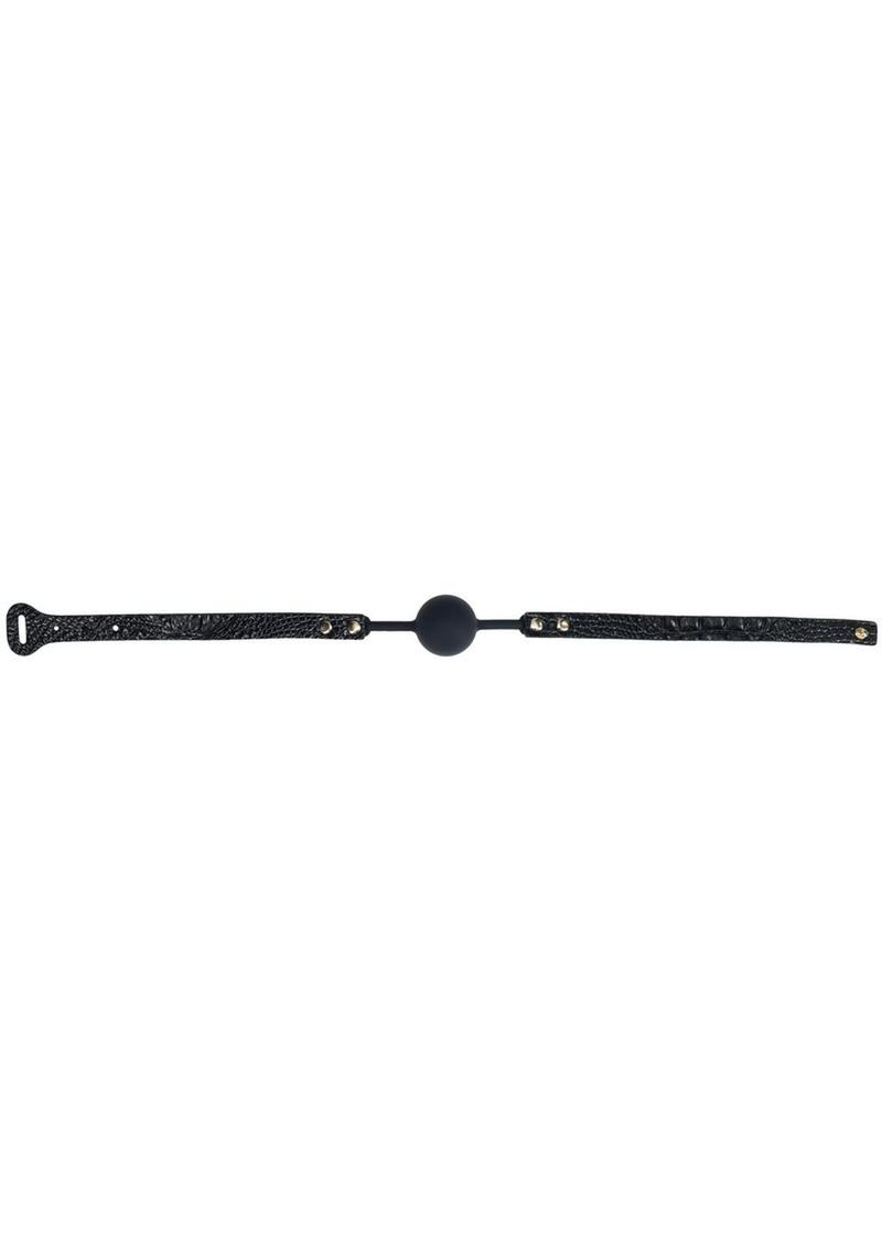 Ouch! Rome Silicone Ball Gag Black