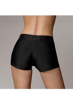 Ouch! Vibrating Strap-On Panty Harness With Open Back