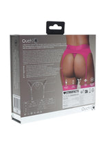 Ouch! Vibrating Strap-On Thong With Rechargeable Bullet
