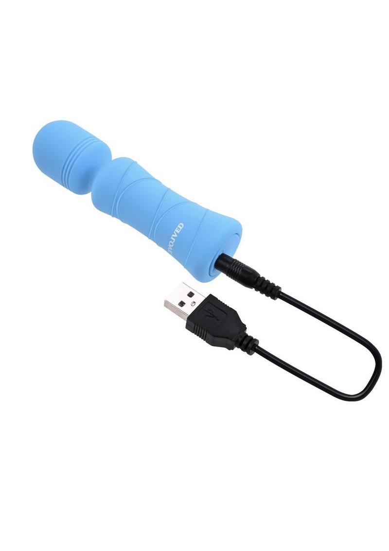 Out of the Blue Rechargeable Silicone Wand Vibrator