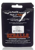 Oxballs Atomic Jock 6-Pack Sport High Quality Silicone Cock Ring