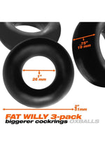 OXBALLS Fat Willy Jumbo Super Stretch Cock Rings
