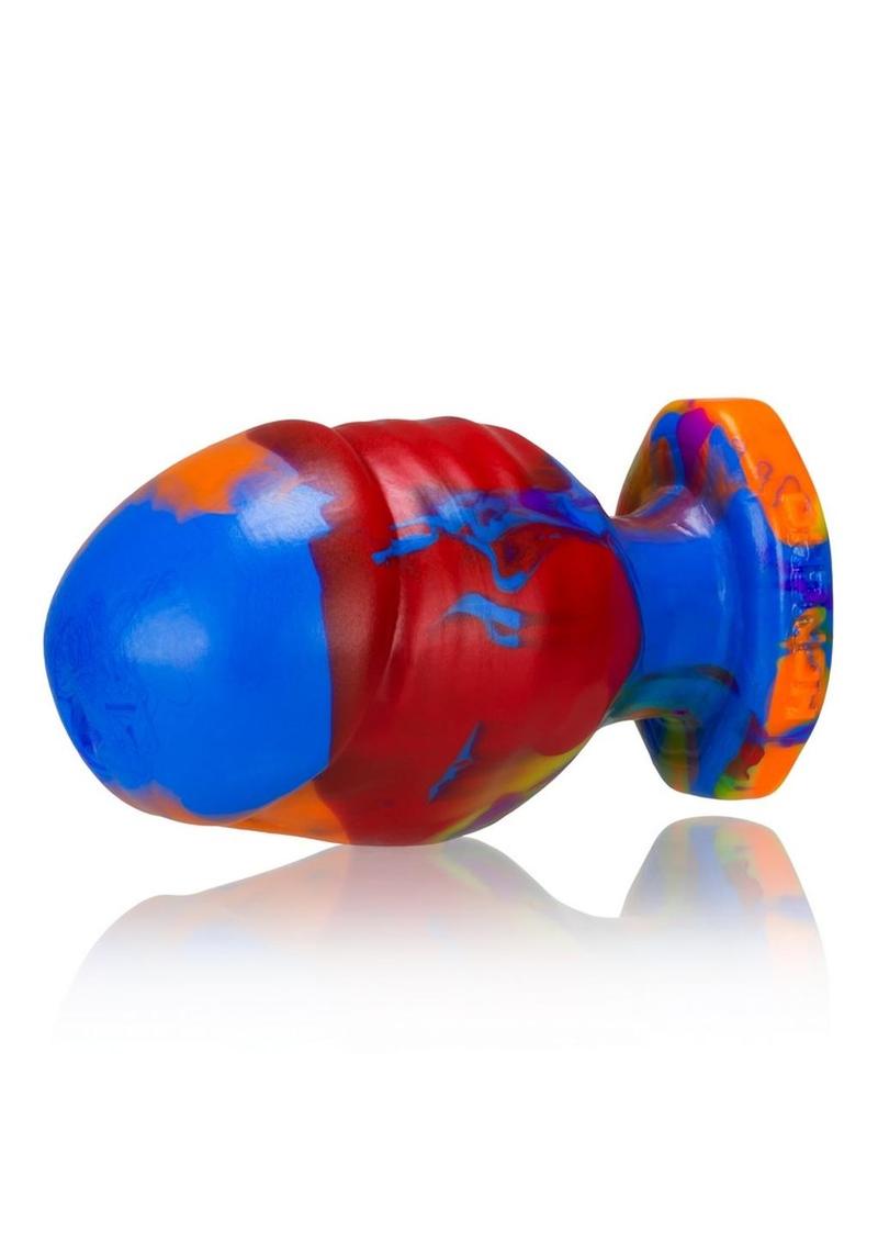 Oxballs Honcho 3 Silicone Anal Plug Rainbow Color