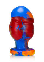 Oxballs Honcho 3 Silicone Anal Plug Rainbow Color
