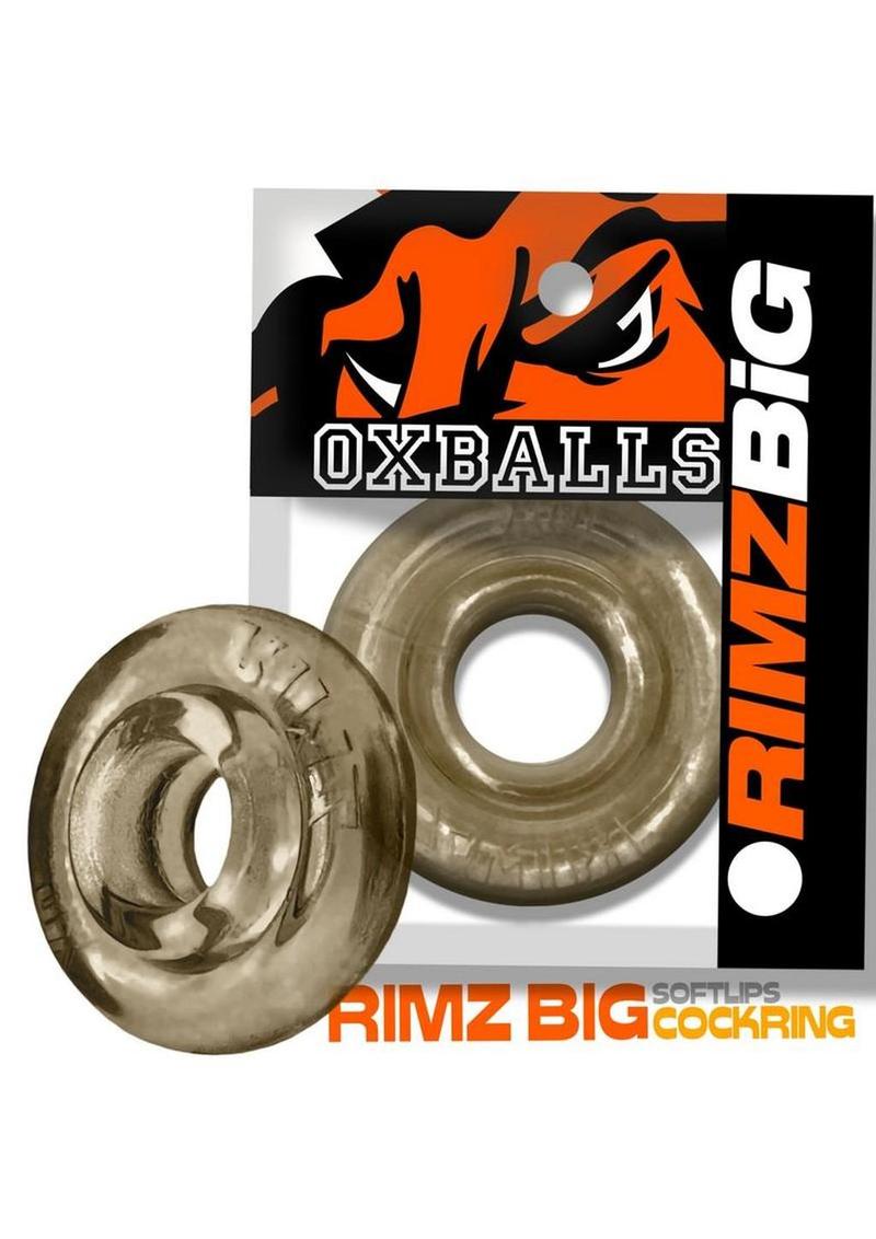Oxballs Rimz Big Single Cock Ring - Storm