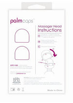 Palm Caps Silicone Massager Head Attachments 2 Pack for Palmpower
