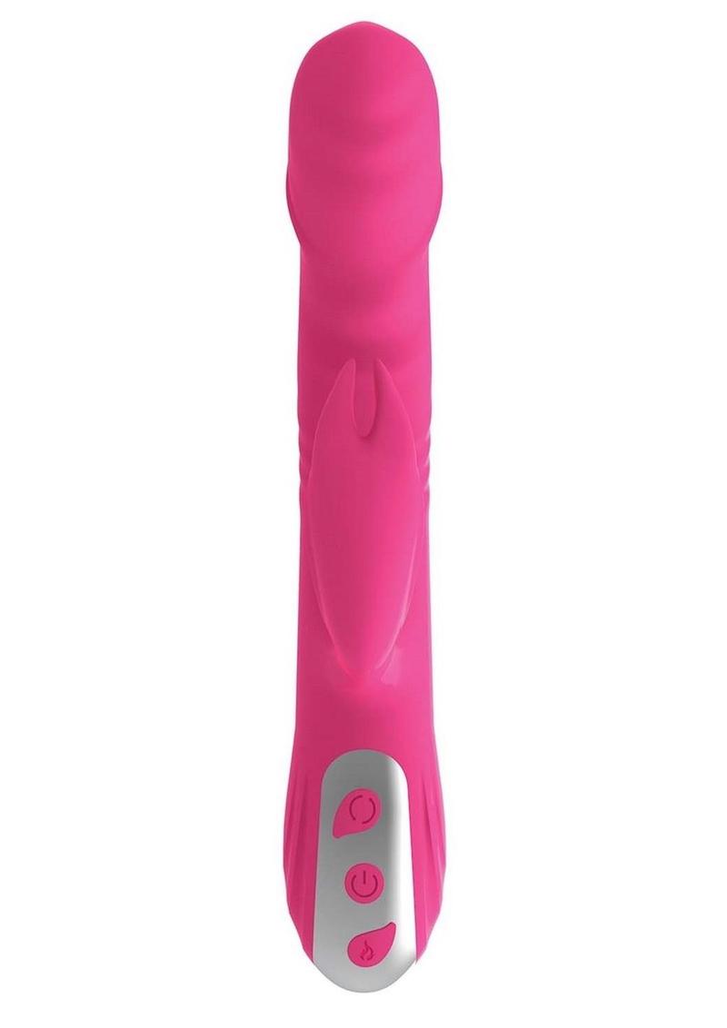 Passion Tickler Heat Up Silicone Rabbit Vibrator