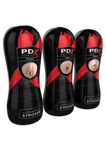 PDX Elite Fanta Flesh Vibrating Strokers