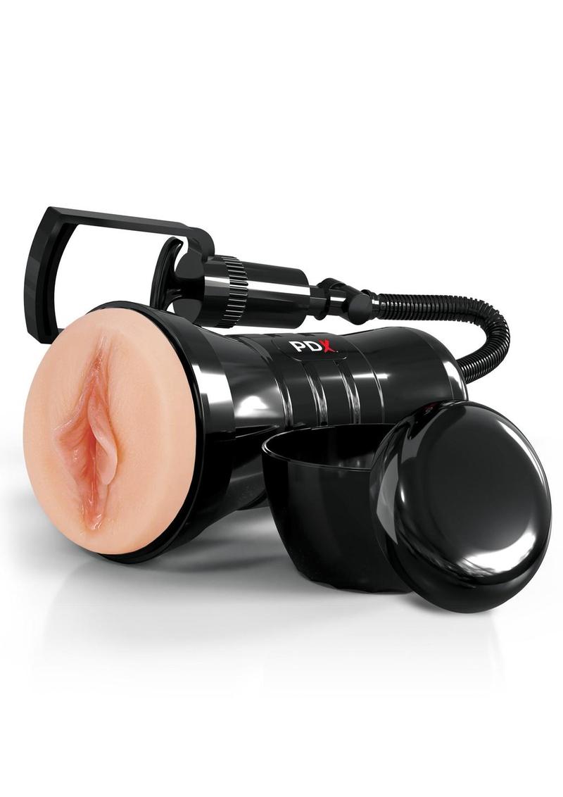 Pdx Extreme Wet Pussies Super Sucker XXL Stroker - Pussy - Vanilla - XXLarge