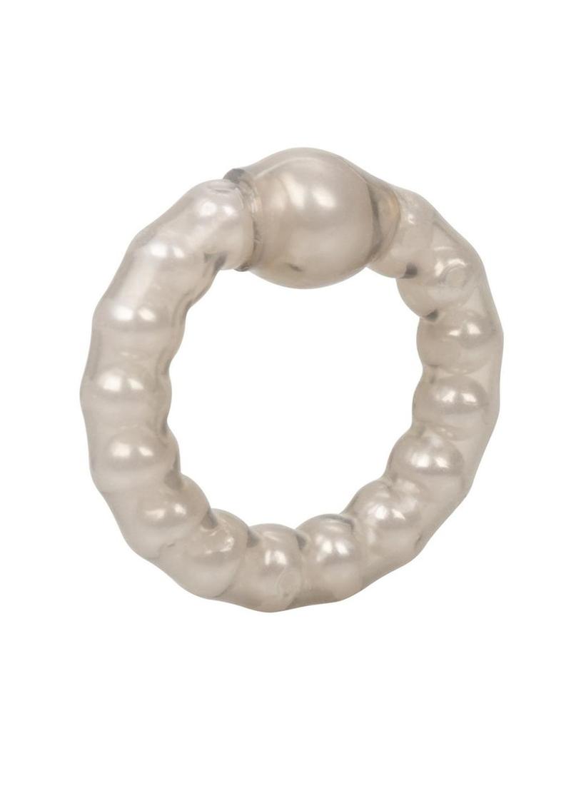 CalExotics Pearl Beaded Prolong Ring Stimulating