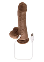 Evolved Peek A Boo Vibrating Realistic Silicone Rechargeable Dildo