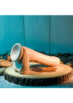 Evolved Peek A Boo Vibrating Rechargeable Silicone Dildo