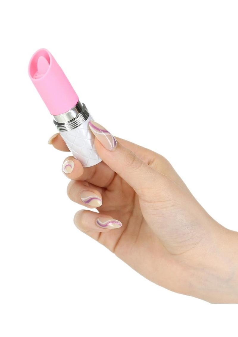 Pillow Talk Lusty Luxurious Flickering Massager Rechargeable Silicone