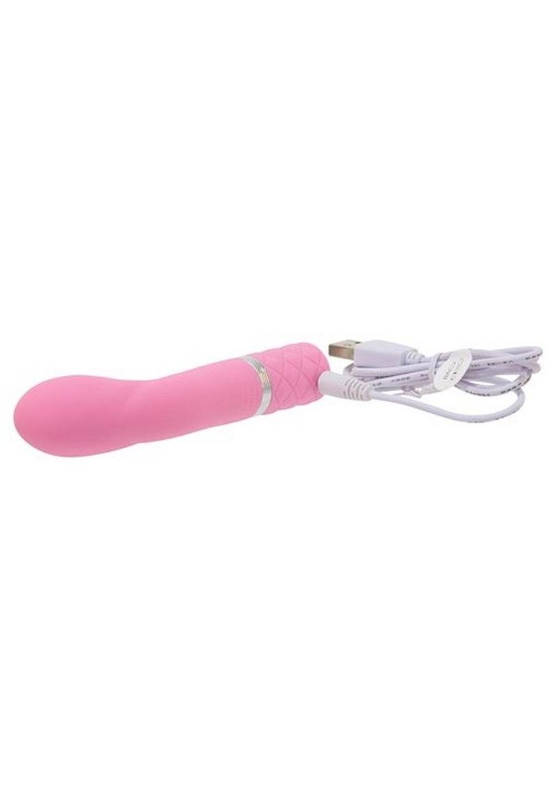 Pillow Talk Racy Rechargeable Mini G-Spot Vibrator with Swarovski