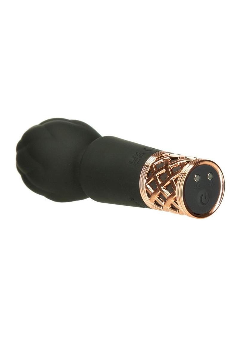 Pillow Talk Secrets Pleasure Luxurious Mini Massager Black Rose Gold