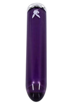Playboy Amethyst Rechargeable Glass Vibrator
