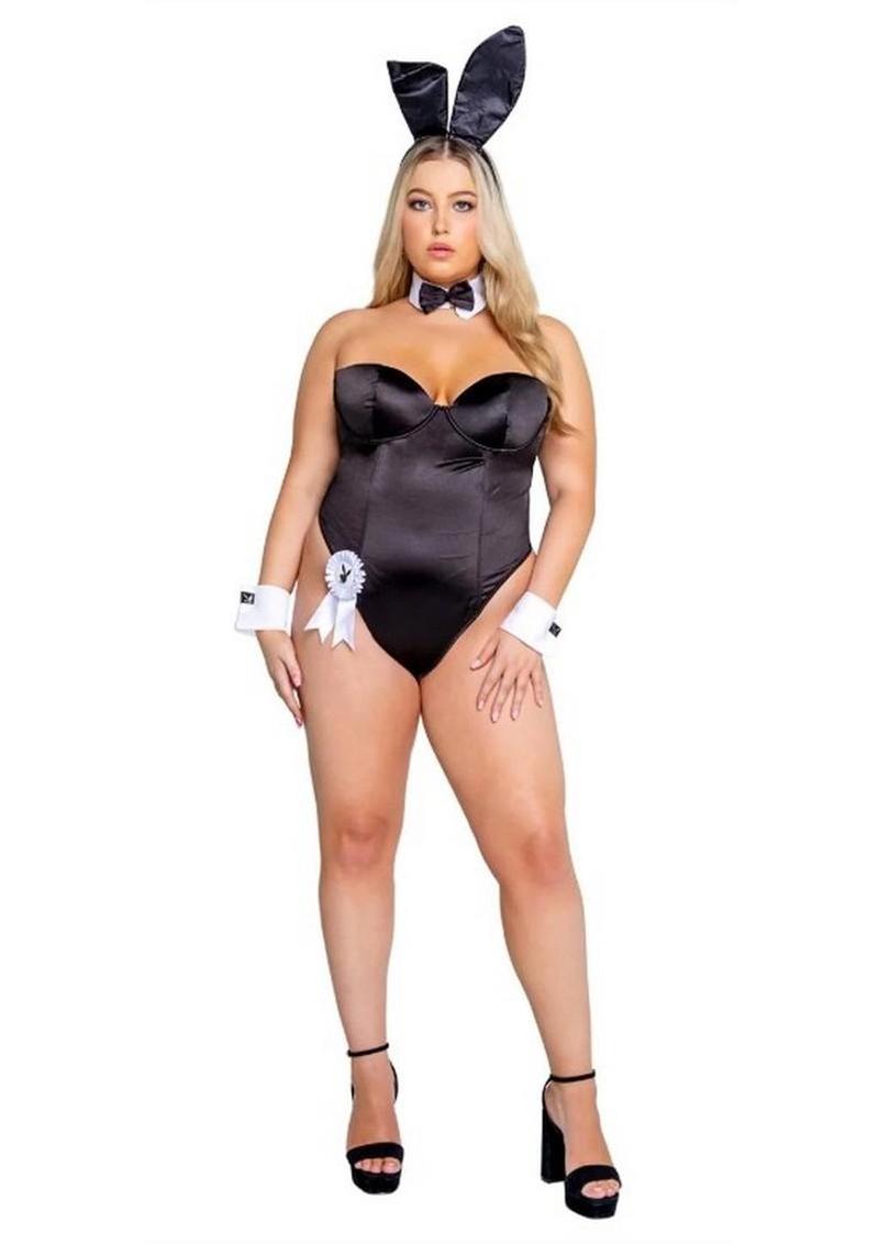 Playboy Classic Bunny Costume - 1xlarge - Black - XLarge