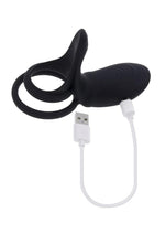 Playboy Just Right Silicone Dual Vibrating Cock Ring