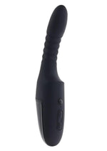 Playboy Overdrive Rechargeable Silicone Heating Vibrator - Black