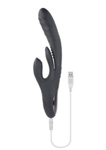 Playboy Rapid Rabbit Rechargeable Silicone Rabbit Vibrator