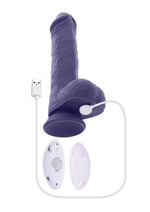 Evolved Pleasure Rider Remote-Controlled Thrusting Rechargeable Vibrator