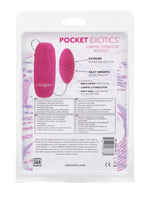 Pocket Exotics Jumpin' Gyrator Rocket Bullet Vibrator With Remote Control