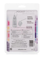 Pocket Exotics Vibrating Silver Egg With Remote Control