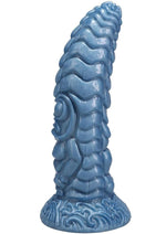 Polynesian Pleasure Idols Wai Lealea Water Idol Rechargeable Silicone Vibrating Dildo with Remote Control - Blue