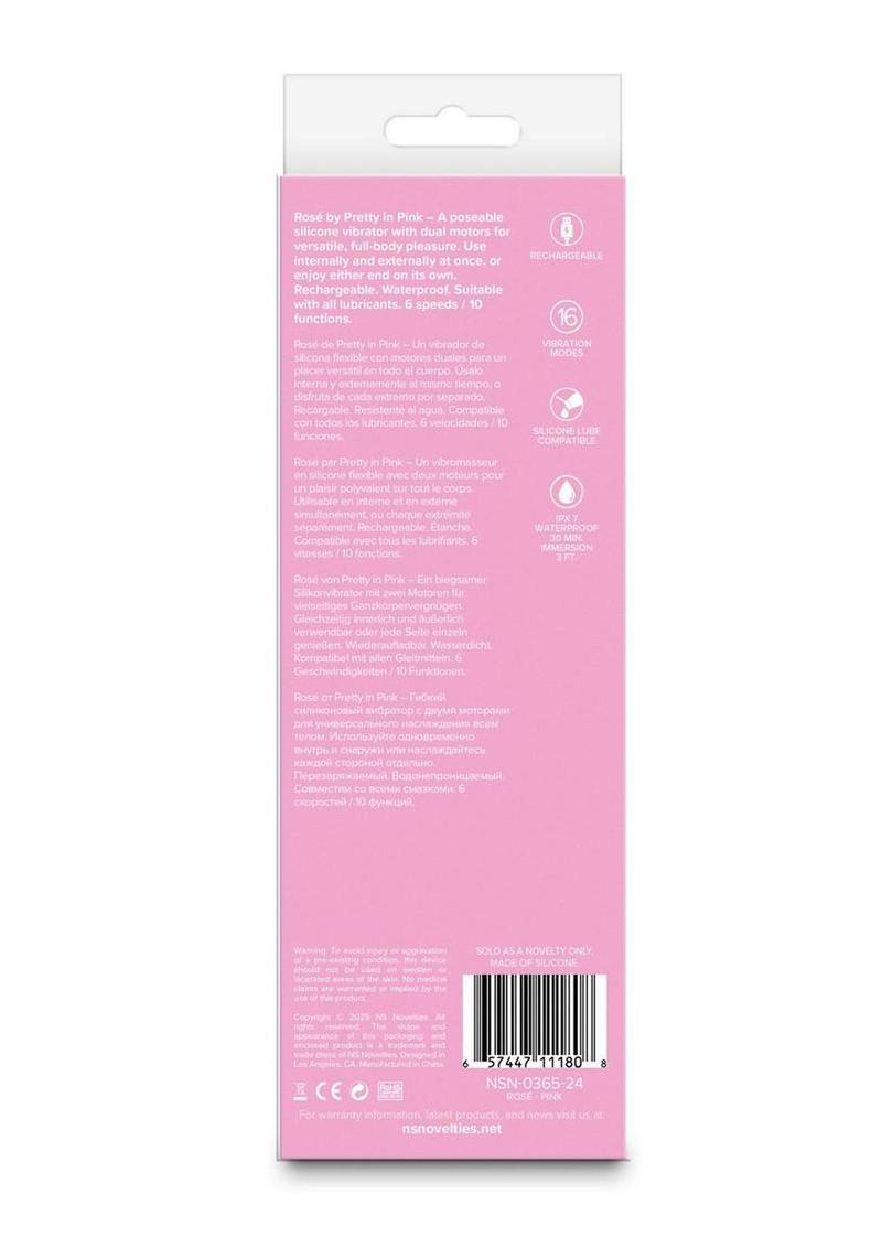 Pretty in Pink Rosé Poseable Vibrator