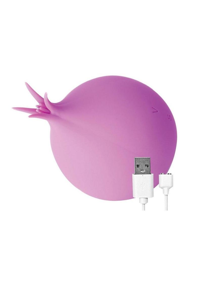 Princess Clit-Tastic Rechargeable Silicone Suction Tickler 10 Function