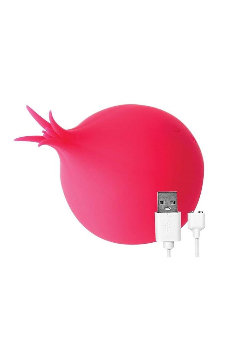 Princess Clit-Tastic Rechargeable Silicone Suction Tickler 10 Function