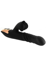 Princess Silicone Heat-Up Spinning Thrusting Rabbit Vibrator