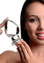 Prisms Molten Wide Glass Butt Plug experience