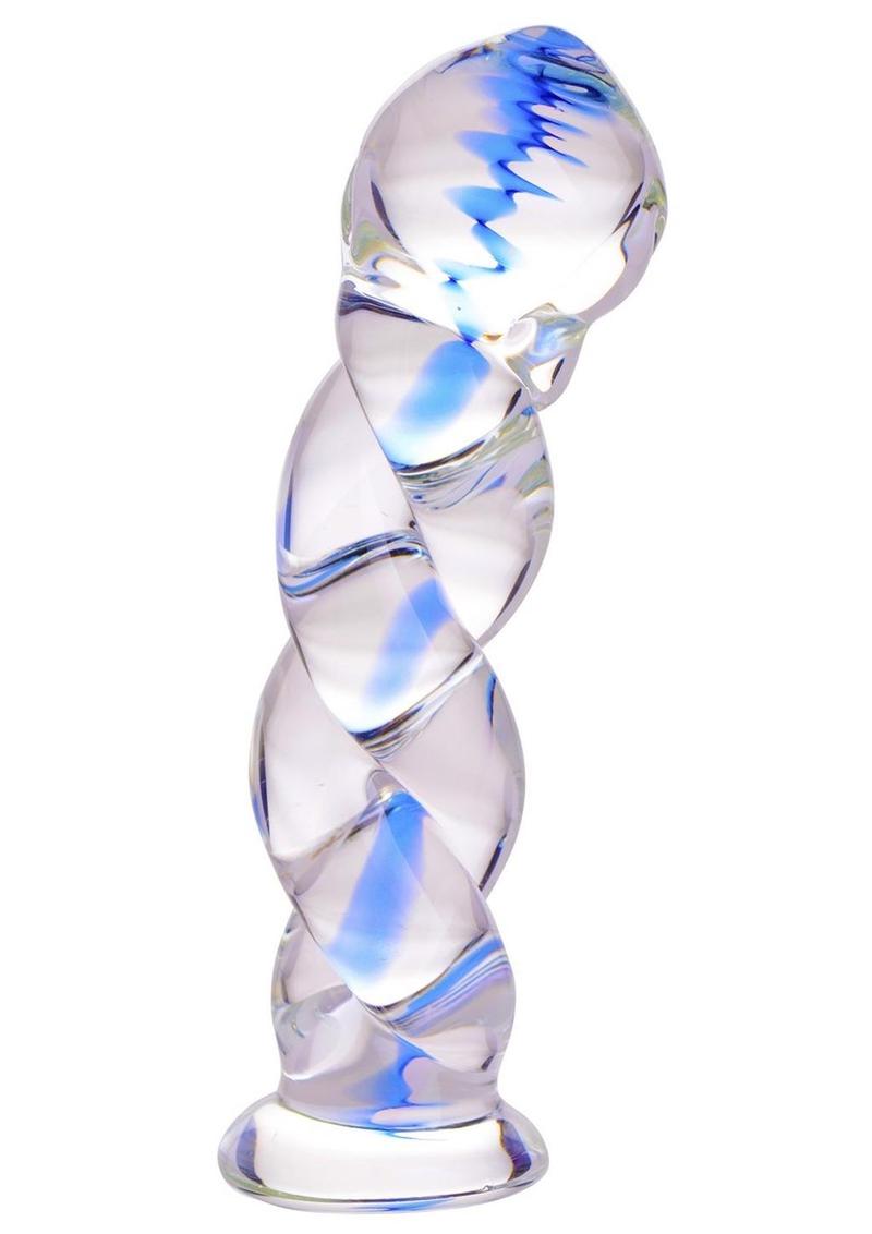 Prisms Soma Twisted Glass And Enhanced Sensation Dildo
