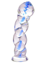 Prisms Soma Twisted Glass And Enhanced Sensation Dildo