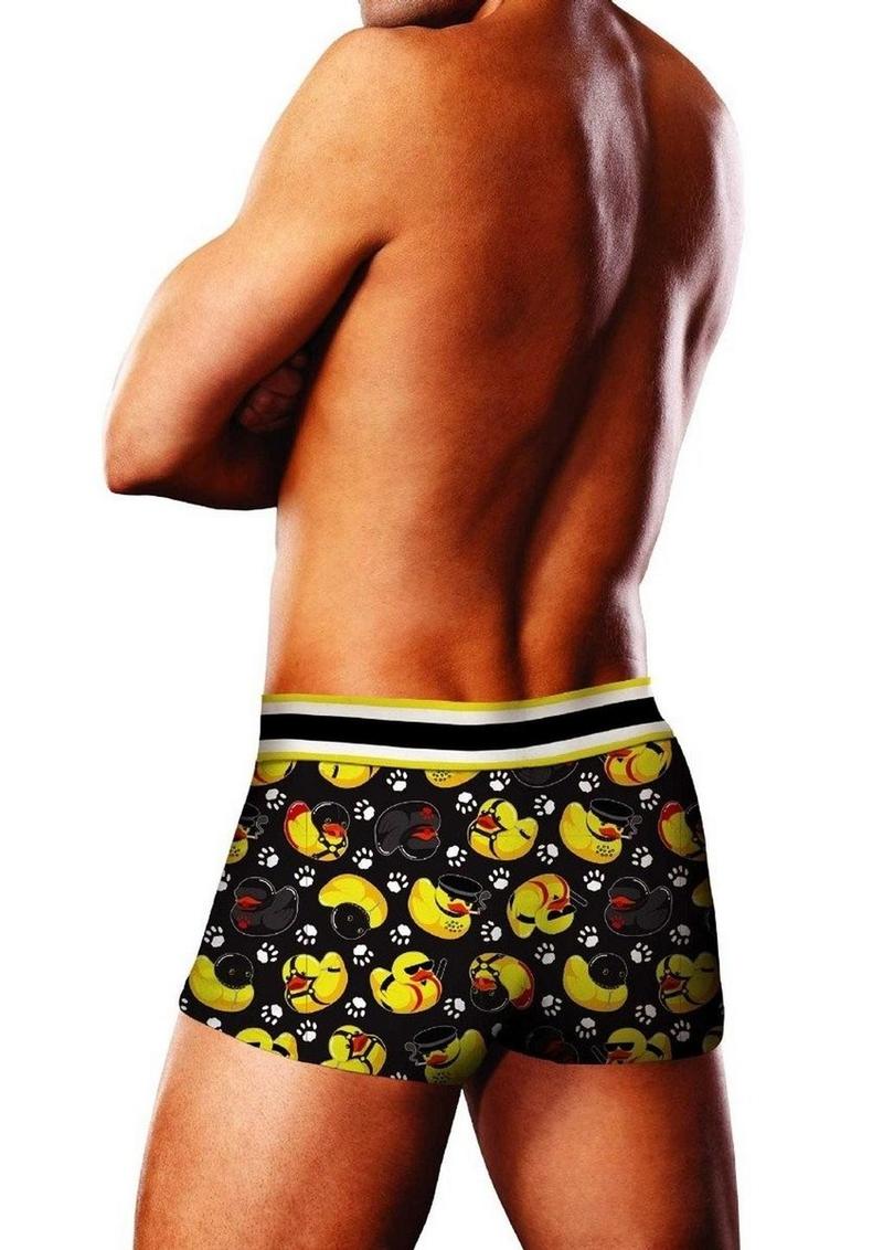 Prowler BDSM Rubber Ducks Men’s Trunk Underwear Black Yellow