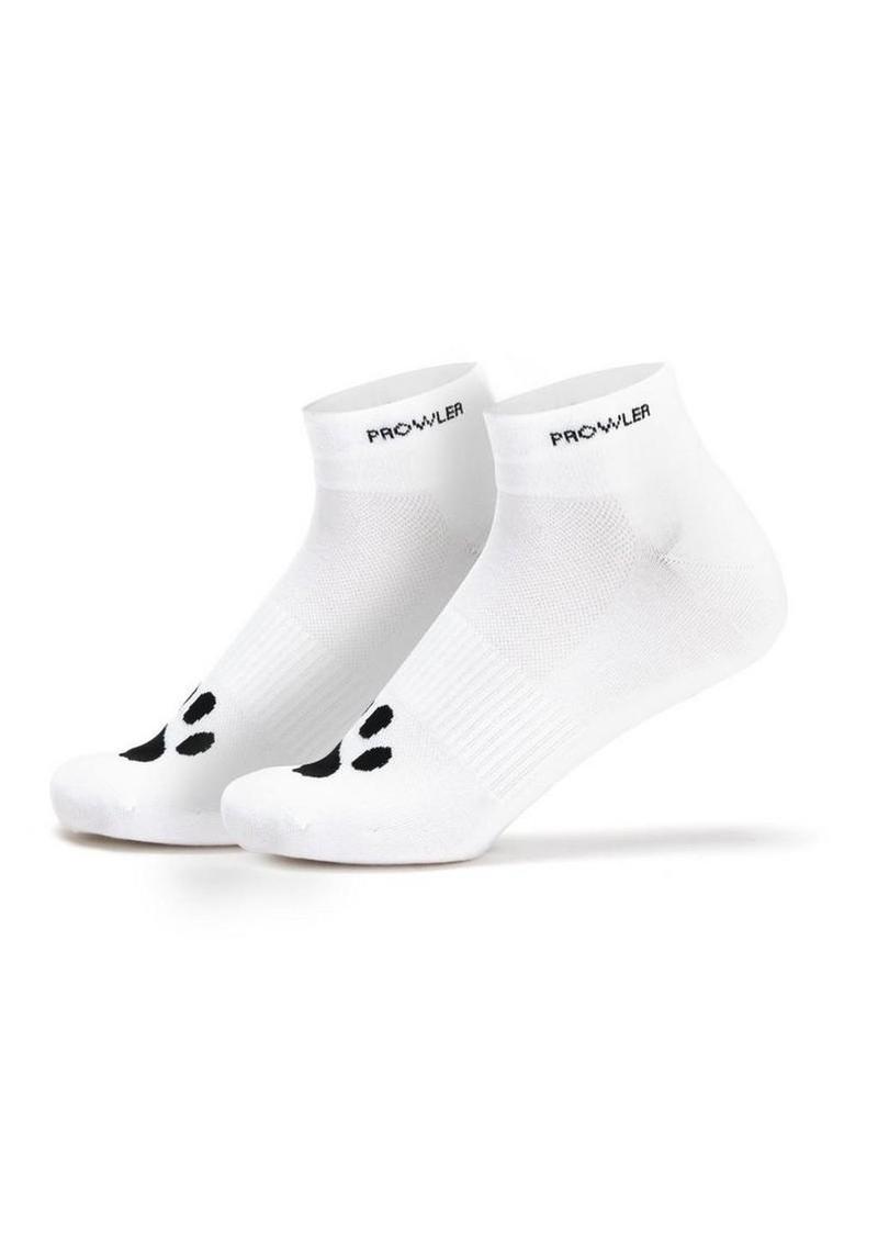 Prowler Red Ankle Socks Just A Hole - Black/White