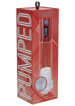Pumped Hyperlift 7 Function Masturbator - Metallic - Red